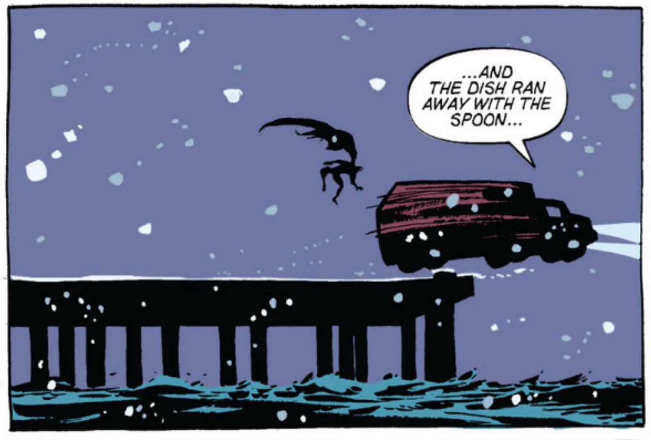 Comic book panel